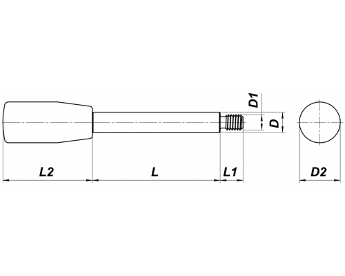 Рукоятка A00090.4306035 Алтервиа