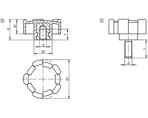 Ручка K0276.4008 Kipp