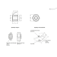 Позиционирующая втулка GN 412.4-M12x1,5-B4,2 ELESA+GANTER