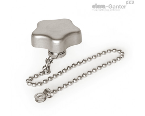 Лепестковая ручка GN 5334.13-50-M10-K ELESA+GANTER