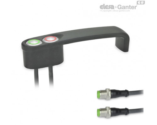 П-образная ручка GN 422-ZD-T2-S-SW ELESA+GANTER