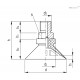 Вакуумная присоска VVA-65-G1/4-T-N (VV.45048) ELESA+GANTER