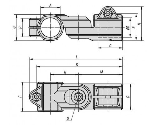 Зажимы K0488.540 Kipp