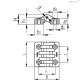 Петли CFAX.40 SH-4 (422423) ELESA+GANTER