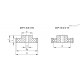 Зубчатая передача ZCP-1.0-20 (555420) ELESA+GANTER