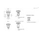 Штифт стопорный GN 822.1-4-B-ST ELESA+GANTER