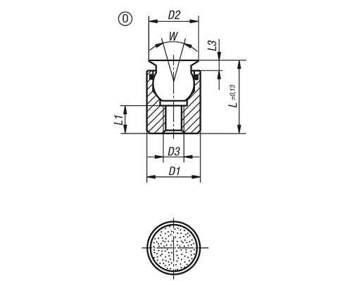 Упоры K0284.608X026 Kipp