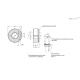 Установочное кольцо GN 7062.3-55-B28-NI ELESA+GANTER