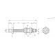 Крепление VPD-10-48-G1/4-M (VV.42060) ELESA+GANTER