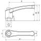 Рычаг PKBI6306 EMES