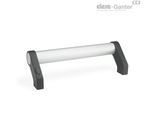 Трубчатая ручка GN 333-28-200-B-EL ELESA+GANTER