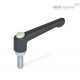 Регулируемая ручка рычажного типа GN 303.2-30-M6-32-SW-O ELESA+GANTER