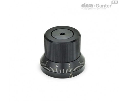 Регулируемая ручка GN 700-66-K14-S ELESA+GANTER