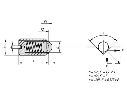 Фиксаторы K0311.08 Kipp