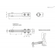 Удлинение прихвата GN 809.1-71.5-18-ST ELESA+GANTER
