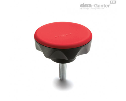 Ручка с углублениями с внутренней стороны ELK.70 p-M10x30-C6 (222616-C6) ELESA+GANTER