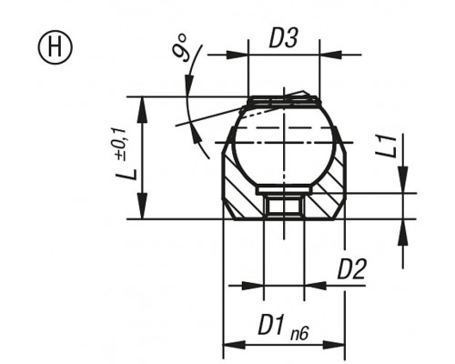Упоры K0282.108 Kipp