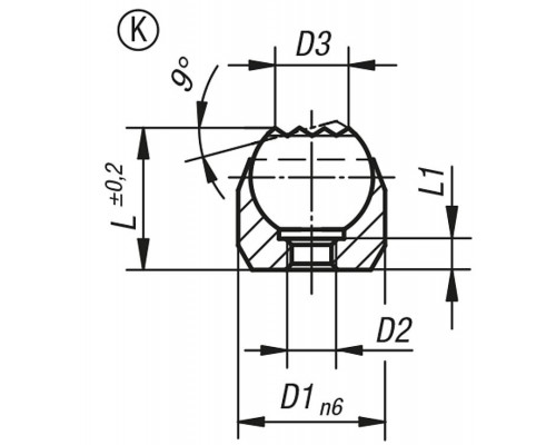Упоры K0282.108 Kipp
