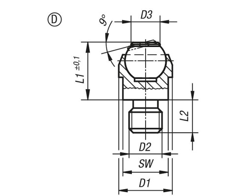 Упоры K0282.108 Kipp