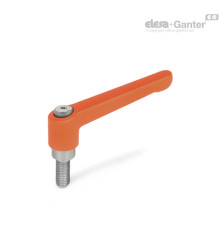 Регулируемая ручка рычажного типа GN 300.1-30-M3-8-OS ELESA+GANTER