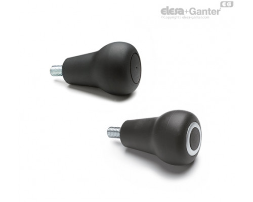 Грибовидная ручка IEL.65+x-M8 SOFT (26679) ELESA+GANTER