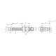 Крепление VPG-95-38-G1/8-M-L (VV.45505) ELESA+GANTER
