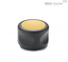 Поворотная рукоятка EGK.63-SST-10-SOFT-C4 (215196-C4) ELESA+GANTER