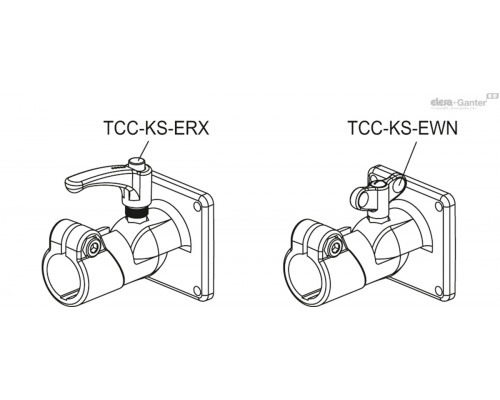 Зажим TCC-AP-PB-18-T-C9 (600721-C9) ELESA+GANTER