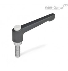 Регулируемая ручка рычажного типа GN 303.1-30-M4-32-SW-G ELESA+GANTER