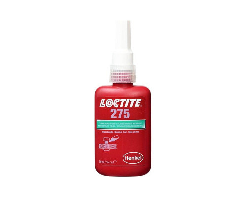 Резьбовой фиксатор средней/высокой прочности LOCTITE 275 50ML Резьбовой фиксатор средней/высокой прочности LOCTITE 275 50ML