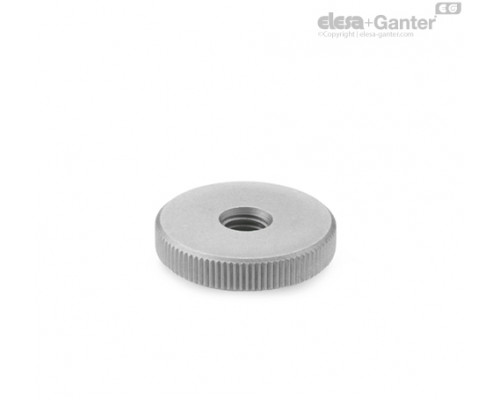 Гайка с накаткой DIN 467-M10-NI ELESA+GANTER