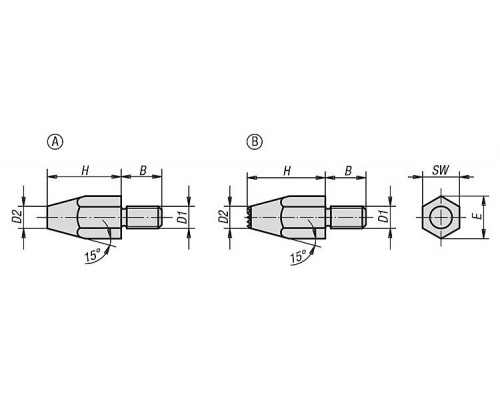 Опоры K0296.081 Kipp