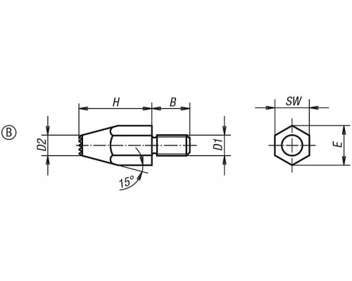 Опоры K0296.081 Kipp