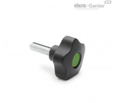 Лепестковая поворотная ручка VCT.63 p-M12x25-C17 (70031-C17) ELESA+GANTER