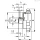 Лепестковая ручка VHT.85-GXX1-SST-10 (CE.30255) ELESA+GANTER
