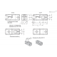 Зажим GN 474.2-B8-B8-P-ELS ELESA+GANTER