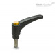 Регулируемая ручка ERX.63 SST-p-M8x25-C4 (235441-C4) ELESA+GANTER