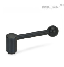 Ручка рычажного типа с функцией защиты GN 312-33-M16-D ELESA+GANTER