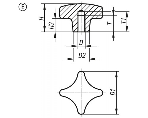 Ручка K0147.112 Kipp