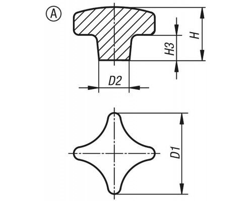 Ручка K0147.112 Kipp