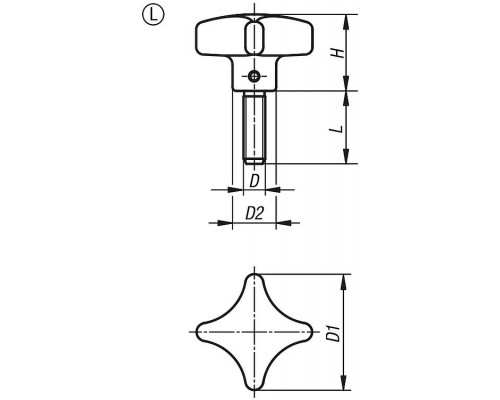 Ручка K0147.112 Kipp