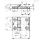 Петли CFM-L-B.50-63-SH-6 (425851) ELESA+GANTER