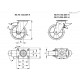 Колесико RE.F5-150-SSF-H-ESD (451756-ESD) ELESA+GANTER