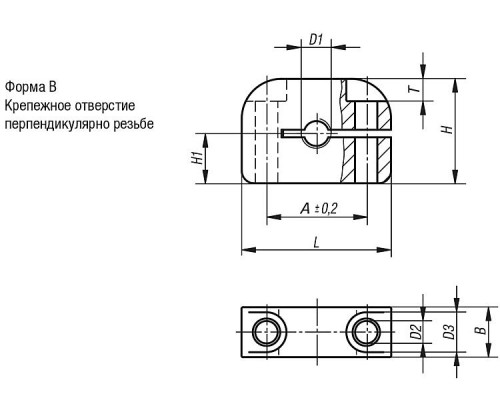 Держатели K0638.316 Kipp