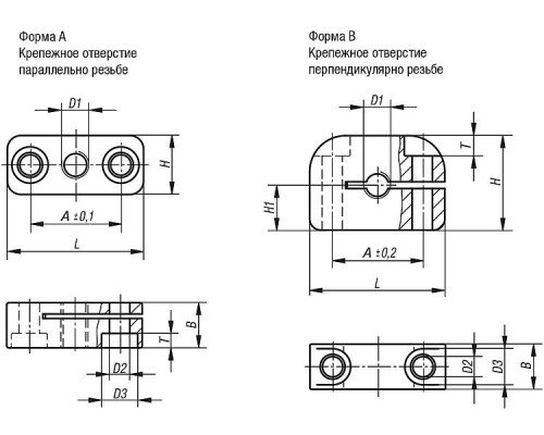 Держатели K0638.316 Kipp