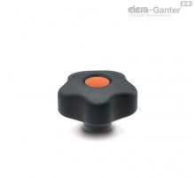 Лепестковая поворотная ручка VCT.77 B-M12-SOFT-C2 (170062-C2) ELESA+GANTER