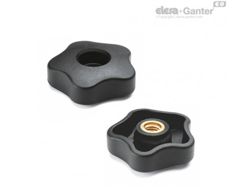 Укороченная лепестковая ручка VCRT.40 FP-M8 (168998) ELESA+GANTER