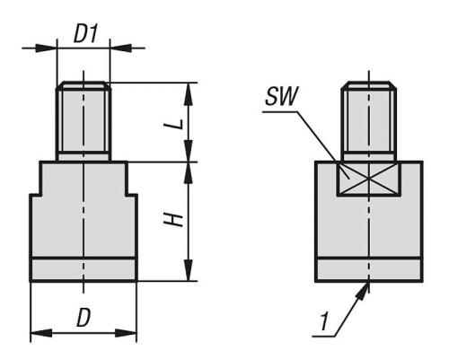 Магнит K1397.1608 Kipp