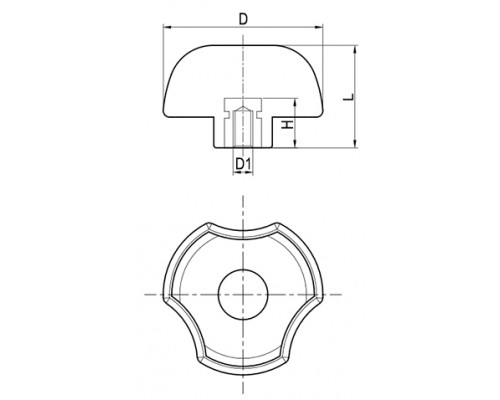 Ручка PYBP6316 EMES