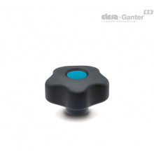 Лепестковая поворотная ручка VCT.43 B-M6-SOFT-C5 (169892-C5) ELESA+GANTER